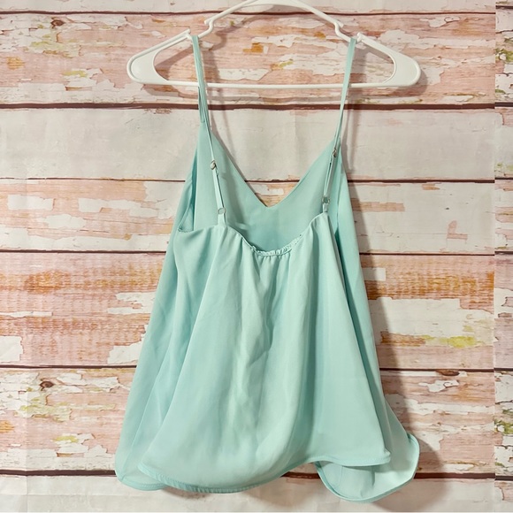 NEW Lisa & Lucy Flounce Hem A Line Cami Top - Picture 4 of 5